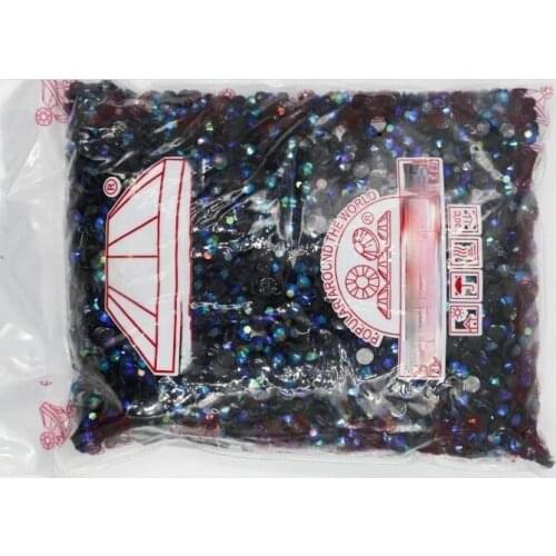 Jelly Purple AB 2~6mm Flatback стразы Resin Non hotfix Rhinestones in Bulk Package Plastic Nail Art Decoration for Garment