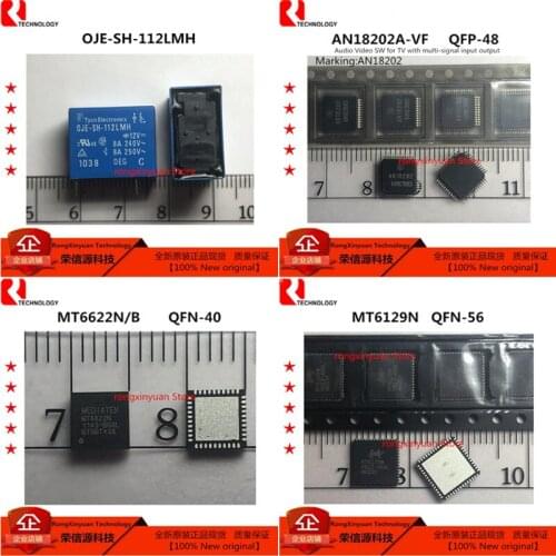 2 pcs/lot OJE-SH-112LMH 12V/8A DIP-4 AN18202A-VF AN18202A AN18202 MT6622N/B MT6622N MT6622 MT6129N MT6129 100% New original
