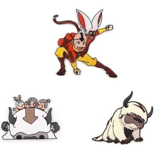 20pcs/lot G1074 Anime Cute Iron On Embroidered Patches Clothing Badge Sticker Sewing Fabric Diy Backpack Jacket Skirt Patch