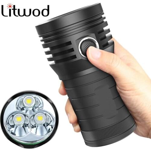 3pcs XHP90.2 Built in Battery Super Powerful LED Tactical Flashlight 3 Mode Torch USB Rechargeable Lamp Ultra Bright Lintern