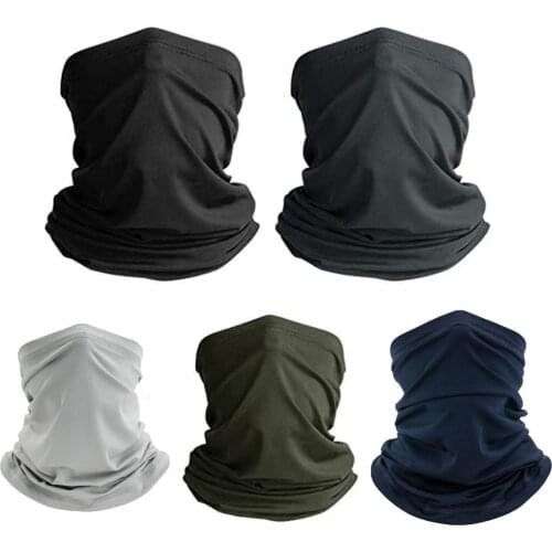 5pcs Camping Hiking Scarves Cycling Sports Bandana Outdoor Headscarves Riding Headwear Scarf Neck Tube Magic Scarf Bandana