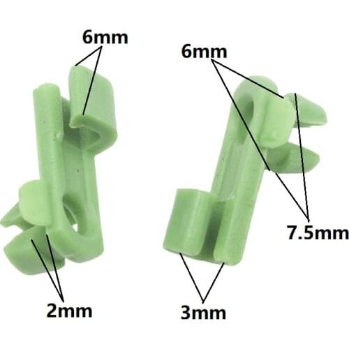 Car Door Lock Hood Latch Locking Push Rod Clips Series Retainer