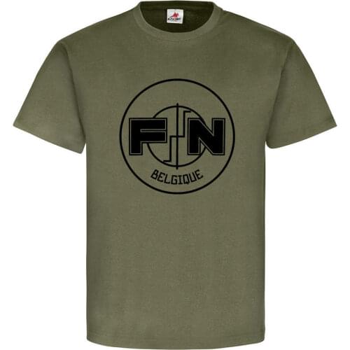 2019 Summer brand clothing FN Belgique Fabrique Nationale Herstal Fan Belgien Waffenfabrik d T Shirt Novelty T Shirt