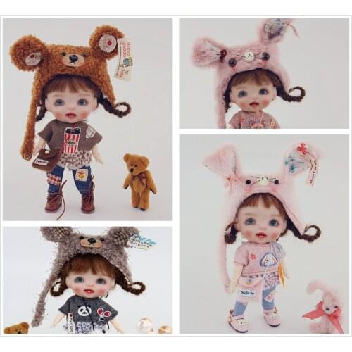 Customization OB11 doll 1/8 BJD dolls DIY polymer clay head