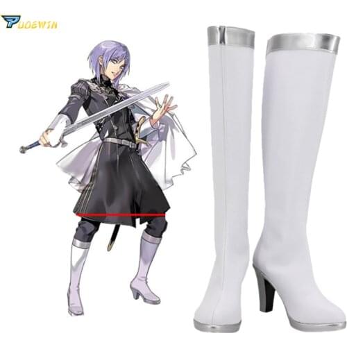 Fire Emblem Three Houses Yuri Cosplay Shoes Custom Made Boots