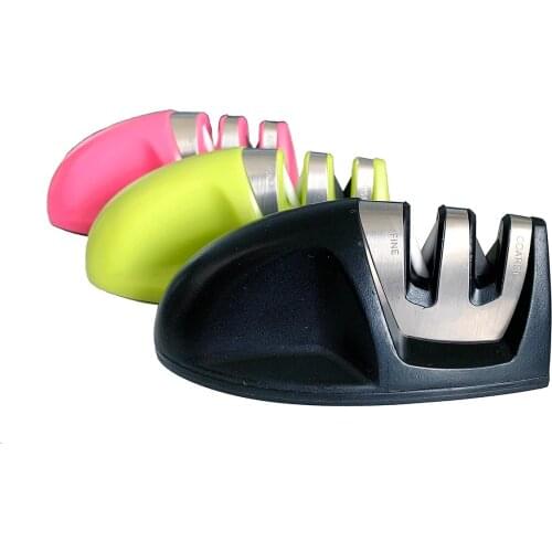 Professional Small 2-Stage kitchen ceramic&carbide Knife Sharpener