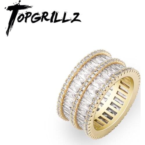 Кольца с фианитами для женщин TOPGRILLZ China At AliExpress