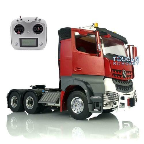 6*6 LESU Tractor Truck RC 1/14 Metal Chassis Radio Hercul Painted Arco Cabin THZH0830-SMT2