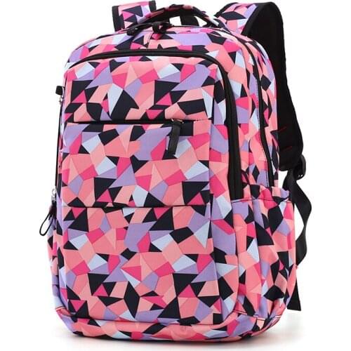 Houndstooth printing Children School backpacks For Girls School Bags Waterproof Kids Backpacks Satchel Schoolbag mochila escolar