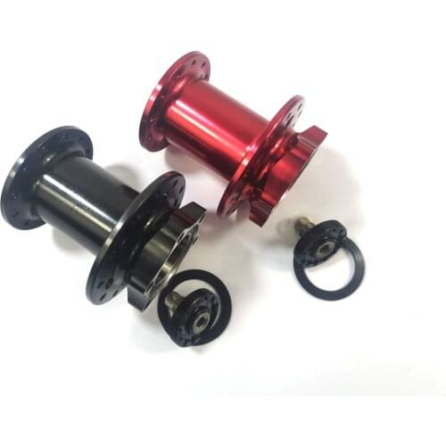 Powerway L10 lefty 1.0 MTB disc J-Bend left hand Enduro bearing front hub 24h 28h 32 holes PHB-L10 74mm 125g with axle bolt cap