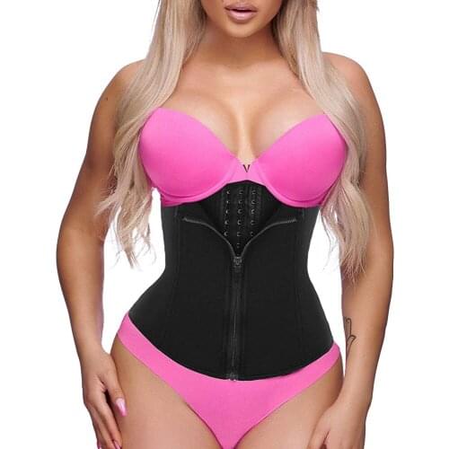 Womens Underwear Plus Size Sauna Suit Slimming Belt Belly Sheath Neoprene Waist Trainer Body Shaper Losing Weight Shaper Corset
