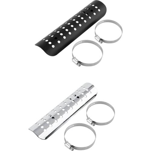 Motorcycles Exhaust Muffler Pipe Heat Shield Cover Heel Guard