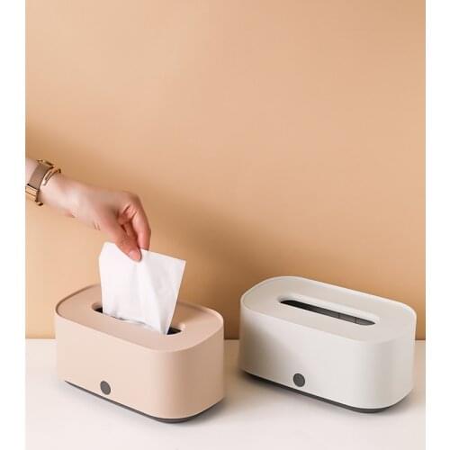 Nordic Creative Tissue Box Dining Room Living Room Simple Bedroom Tissue Boxes Decoration Travel Rangement Household Eg50zj
