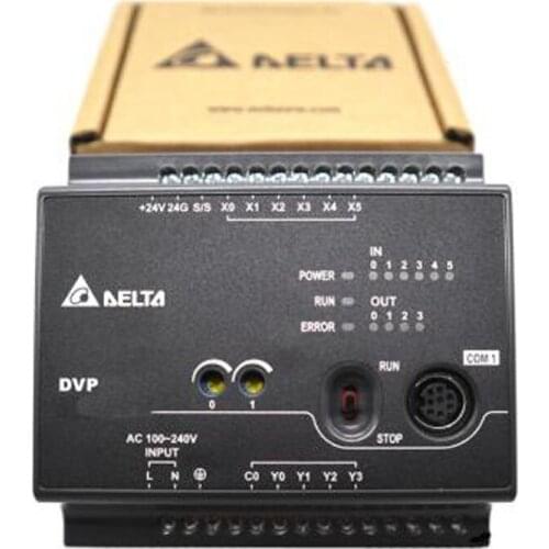 New Original PLC controller PLC EC3 series DVP14EC00R3 DVP14EC00T3 100-240VAC 14-point host 8DI 6DO Relay output