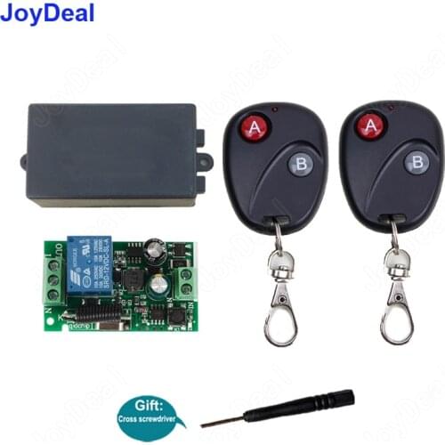 433 MHz Wireless RF Remote Control Switch AC 220V Relay Receiver Transmitter LED Light Lamp Power ON OFF Key Switch Lock Unlock