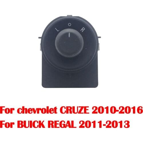 For chevrolet CRUZE 2010-2016 For BUICK REGAL 2011-2013 Car Rear View Side Mirror control Switch Knob