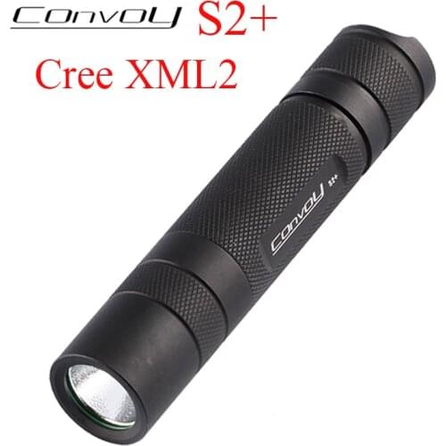 Convoy S2+ Cree XML2 U2 T6 Flashlight Camp Lantern Tent Light Linterna Led 18650 Hand Flash Light Tactical Lamp Bicycle Light