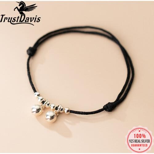 TRUSTDAVIS Black Bracelets