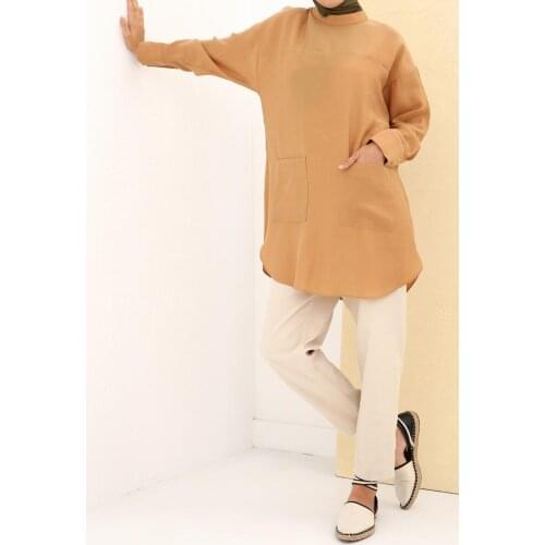 Pocket Front Tencel Tunic