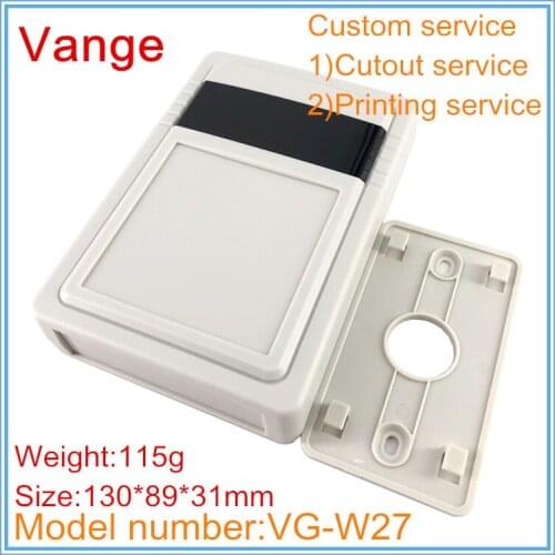 1pcs/lot extruded mould shell case 130*89*31mm ABS plastic enclosure junction box for router electric design