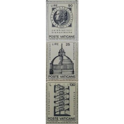 A34 3PCS vatican, 1972， Post Stamps Postage Collection