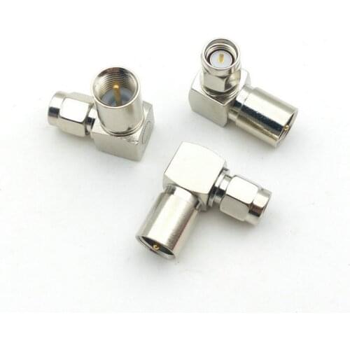 50PCS Adapter FME plug Male to SMA Male RF adapter