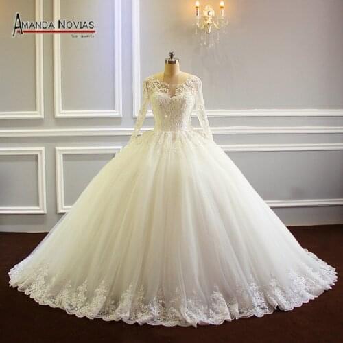 Amanda Novias Women's Puffy Dresses