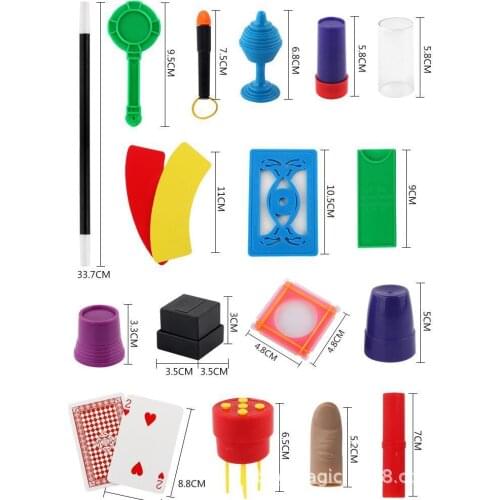 English Version - Funny Junior Magic Set For Kids Magic Tricks Toys For Children Kit Toys For Children Boys Magic Performing Pr