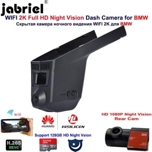 2K 1080P Wifi 24H Dash Cam Car Dvr for BMW X5 f15 X3 f25 X4 f26 X6 f16 X5M F85 X6M F86 m2 f87 m3 f80 m4 f83 m5 f10 m6 f06 f13m