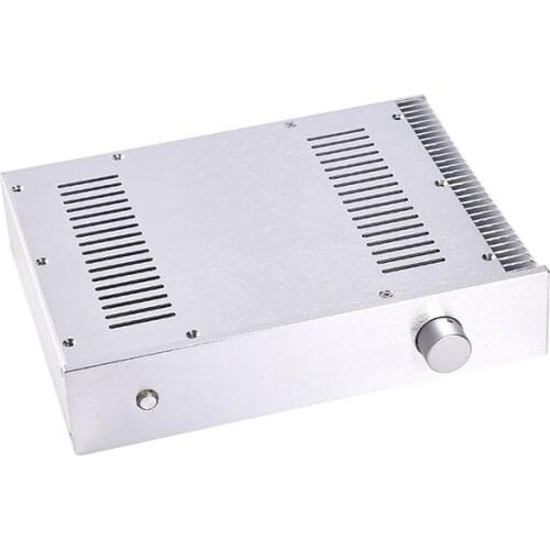 323*248*70MM CJ-172 Diy Box Power Amplifier Box Shell Audio All-aluminum Front Stage Tube Amplifier Power Amplifier Case