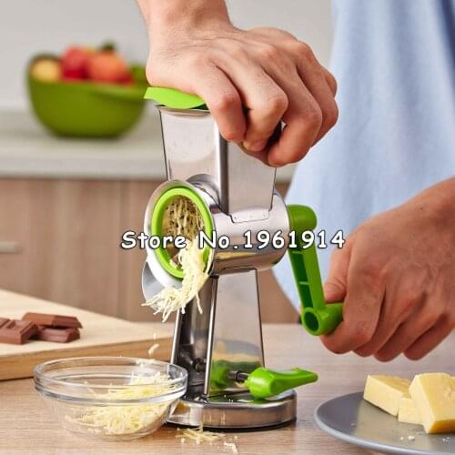 Stainless Steel Multifunction Stir Planing Mill for Vgetables / Nuts / Carrot / Cheese / Chocolate / Frutis Kitchen Tools