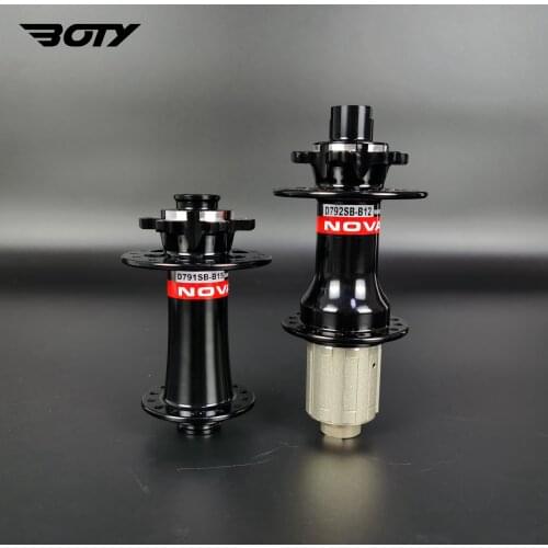 Novatec D791SB-B15 D792SB-B12 Boost Road/MTB disc brake hubs thruaxle 15X110m 12X148mm compatible shiman0 9/10/11S or XD 11/12s