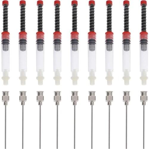 9 PCS Fountain Pen Spring Ink Auxiliary Absorber Syringe Tool for Ink Converter or Cartridges Moonman Hongdian Pens