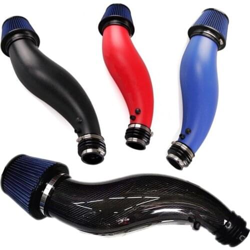 SPSLD Plastic Air Intake Pipe For Honda civic 92-00 EK EG with air filter Carbon fibre intake pipe