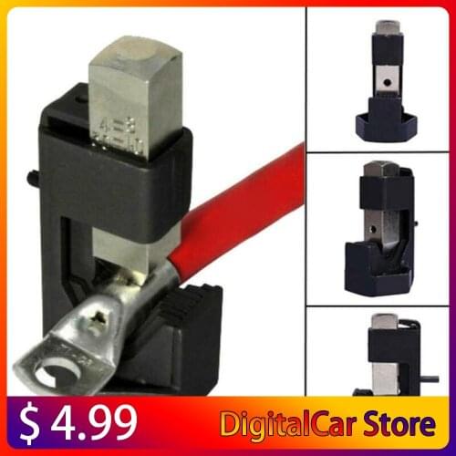 Electrician Wire Terminal Battery Crimping Plier DIY Connect Spring Loaded Welding Lug Tool Auto Home Durable Cable Hammer