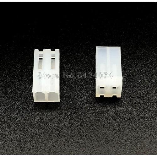 50pcs/lot Connector CH3.96 2Y 2pin Molex 3.96 Housing Pitch: 3.96MM 0.156inch Plastic