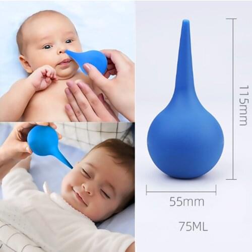75ML Ear Cleaner Ear Washing Rubber Squeeze Ear Syringe Bulb Tool for Gentle Cleaning Adults Children Ear Care