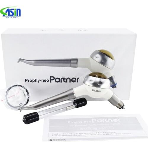 4 hole Dental Air Polisher Abrasion Microetcher Sandblasting Sandblaster Teeth Polishing Air Prophy