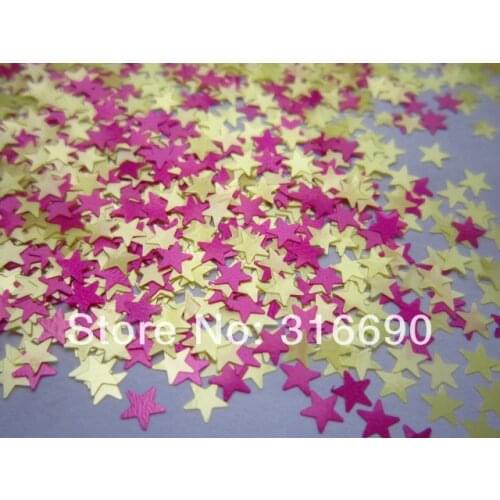 Solvent Resistant Glitter Mix star for nail art,DIY nail polish