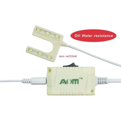 U LED AOM-6U (SMD LED) 110-220V 380V/0.5w/50-60Hz Abs Industrial Sewing Machines Work Lamp Machine Led Lighting for juki pfaff
