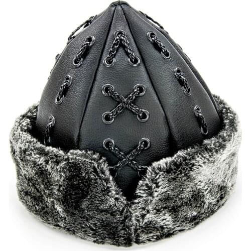 Winter Cold Fur Hat Beret Army Pilot The Bork Men Snow Resistant Leather Long Time Usage Power On Your Head