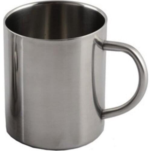 1pcs New 220ml 300ml 400ml Stainless Steel Portable Mug Cup Double Wall Travel Tumbler Coffee Mug Tea Cup