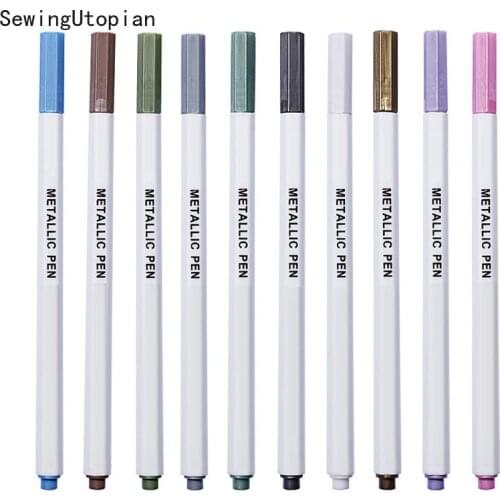 10PCS Colorful Water Chalk Pen Watercolor Gel Pen for Black Board Marker Pen DIY Wedding Birthday Photo Album Scrapbooking