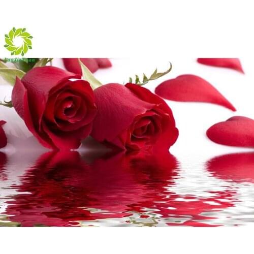 Diamant Painting 5D DIY Diamond Painting Full Square Drill flowers Embroidery Cross Stitch gift Home Decor Gift