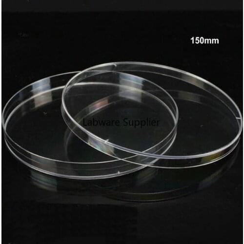 Free shipping 10pcs/lot 150mm plastic petri dish with cover, petri plate, cultrue dish, culture vessel
