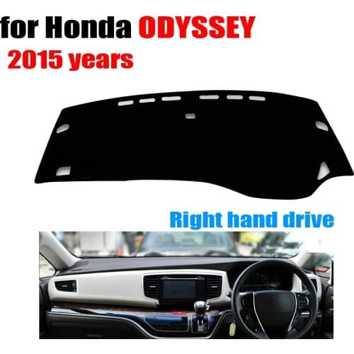 Car dashboard covers For Honda New ODYSSEY 2015 years Right hand drive dash mat covers Auto dashboard protector accessories