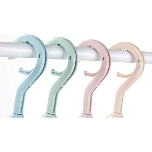 Home Use Socks Towel Drying Racks Bathroom Rack Travel Clothes Hanger Portable Folding Cloth Hanger Clips