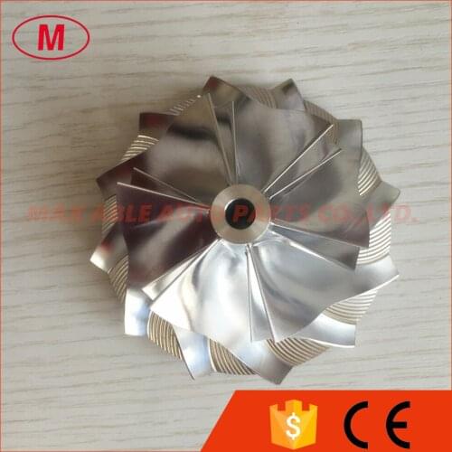 HX40 60.04/83.03mm 6+6 blades 3599591 performance design Turbo Billet/milling/Aluminum 2618 compressor wheel for 4027354