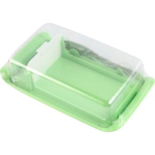 Butter Container Cheese Server Sealing Storage Keeper Tray with Lid Kitchen Dinnerware for Cutting Food Butter Box