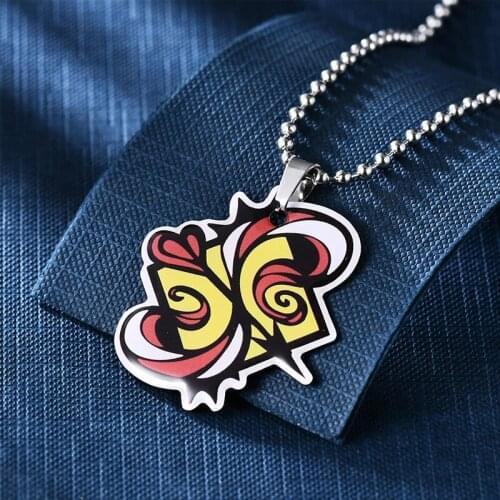 SK8 The Infinity Stainless Steel Pendant Necklace Hot Anime Bead Chain Jewelry Gifts